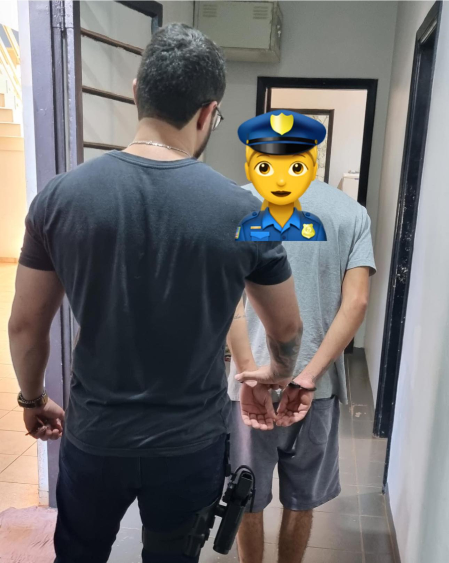 POLÍCIA CIVIL PRENDE EM FLAGRANTE AUTOR DE LESÃO CORPORAL NO CONTEXTO DE VIOLÊNCIA DOMÉSTICA